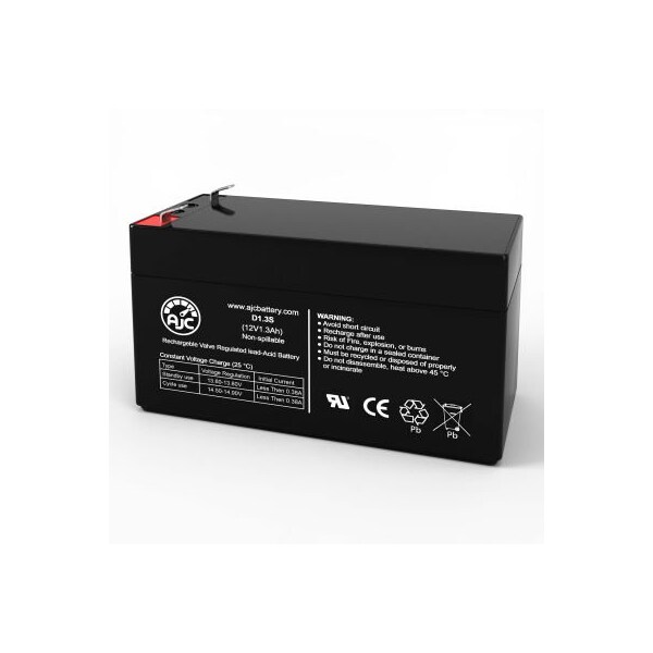 Battery Clerk AJC Parks Medical 811AL 811B 811BTS 811L Doppler Medical Battery, 1.3ah, 12V AJC-D1.3S-J-0-189391 - main